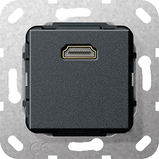 Gira - Multi data-com. schakelmat. Aansl 1Xhdmi Kab Zmt Comm