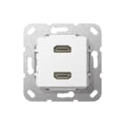 Gira - Multi data-com. schakelmat. Aansl 2Xhdmi Kab Zwg Comm