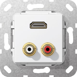 Gira - Multi data-com. schakelmat. Aansl Hdmi/Chi K Zwg Comm