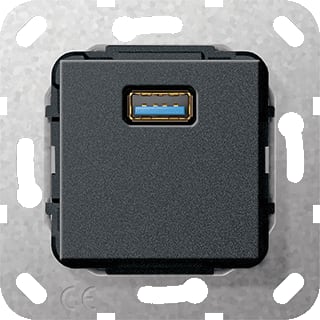 Gira - Multi data-com. schakelmat. Aansl 1Xusb3 Bus Zmt Comm