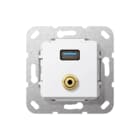 Gira - Multi data-com. schakelmat. Aansl Usb3/Mj K Zwg Comm