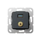 Gira - Multi data-com. schakelmat. Aansl Usb3/Mj K Zmt Comm