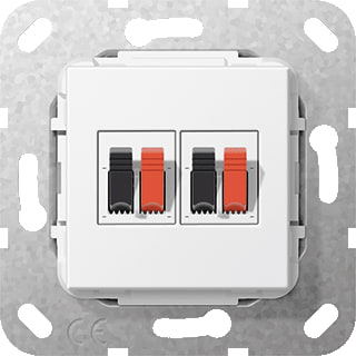 Gira - Multi data-com. schakelmat. Aansl 2X Luidspr Zwg Comm