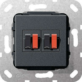 Gira - Multi data-com. schakelmat. Aansl 2X Luidspr Zmt Comm