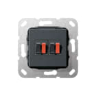 Gira - Multi data-com. schakelmat. Aansl 2X Luidspr Zmt Comm