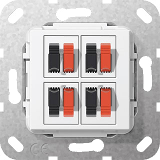 Gira - Multi data-com. schakelmat. Aansl 4X Luidspr Zwg Comm