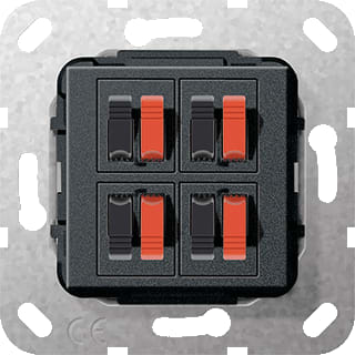 Gira - Multi data-com. schakelmat. Aansl 4X Luidspr Zmt Comm