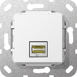 Gira - Multi data-com. schakelmat. Aansl Rj45 C6A B Zwg Comm