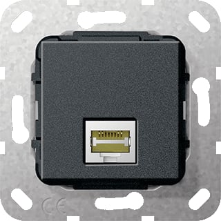 Gira - Multi data-com. schakelmat. Aansl Rj45 C6A B Zmt Comm