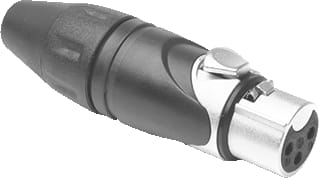 Amphenol - XLR A/V-connector Xlr3 Ax Conn Fem