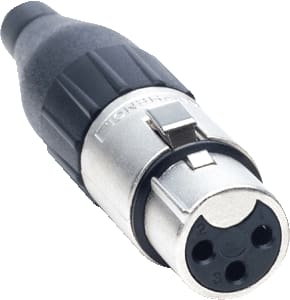 Amphenol - XLR A/V-connector Xlr3 Ac Conn Fem