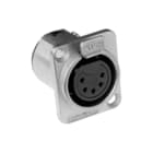 Amphenol - XLR A/V-connector Xlr5 Ac Dchassis Fem