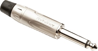 Amphenol - Jack A/V-connector Ms Plug 6.35 Mono