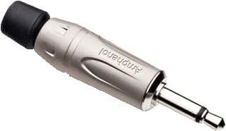 Amphenol - Jack A/V-connector Plug 3,5Mm Mono Satin