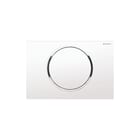Geberit - Sigma10 Bedieningsplaat spoelsysteem Bed Pan Rnd Wt