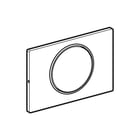 Geberit - Sigma10 Bedieningsplaat spoelsysteem Bed Pan Rnd Rvs