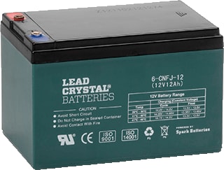 Betta Batteries - Lead Crystal Accu (lood) 12V-12Ah 6-Cnfj-12