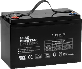Betta Batteries - Lead Crystal Accu (lood) 12V-100Ah 6-Cnfj-100