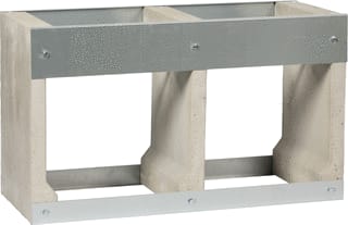 Rittal - CS Basic Sokkel voor kast/lessenaar Basc Btn Sokk 1200X400