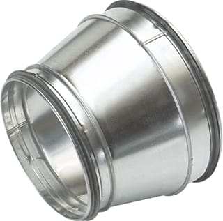 AIR Spiralo® - KEN-LOK® Verloop luchtkanaal K-L. Verloop 150 80 V