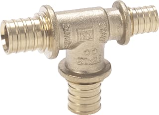 REHAU - RAUTITAN LX Fitting met 3 aansluitingen T 16-16-12