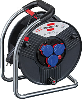Brennenstuhl - Super Solid Verlengkabelhaspel kabhasp 1308910 25m 3g2,5