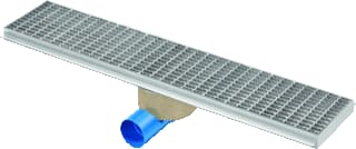 Van den Berg - Vloerput met 1 aansluiting Rvs Keukengoot 800X200Mm