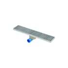 Van den Berg - Vloerput met 1 aansluiting Rvs Keukengoot 900X200Mm