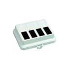 Attema - Cable-mate AK2-WA8 Deksel voor opbouwdoos wand/plafond Ak2 Wa81 4X3P Zw+Dr