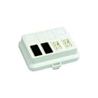 Attema - Cable-mate AK2-WA8 Deksel voor opbouwdoos wand/plafond Ak2 Wa81 2X3Pzw+2X3P