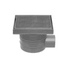 Easydrain - Aqua Vloerput met 1 aansluiting Vloerput 15X15 Msi