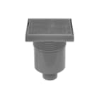 Easydrain - Aqua Vloerput met 1 aansluiting Vloerput 15X15 Msi 3