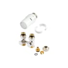Danfoss - RAX-K Rad. aansl. combi. v decorradiator Set Recht