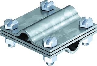 OBO - Verbinder voor bliksembeveiliging Kruisverbinder Rd8-10 Ft