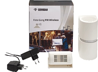 Servodan - Foto-Gong Deurbel gong Fotogong Rf Kit Compl Pir