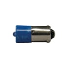 NLD - Miniatuur LED lamp Indicatie- en signaleringslamp led ba9s 230v ac blauw