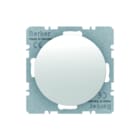 Hager Berker - R.1/R.3 Inzetplaat schakelmateriaal Blindsl +Centrst. W. R1R3