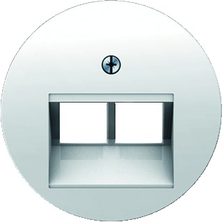 Hager Berker - R.1/R.3 Inzetplaat schakelmateriaal Centrst. Data (Uae), W.R