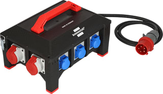 Brennenstuhl - Brennenstuhl Professional Bouwaansluitkast Strmvrdlr Bsv 5-32A 2M 6X