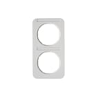 Hager Berker - R.1 Afdekraam schakelmateriaal afdkrm 2v ver+tkstv pw r1