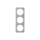Hager Berker - R.3 Afdekraam schakelmateriaal afdkrm 3v edelst.w. r3