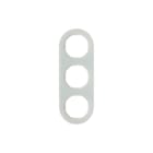 Hager Berker - R.classic Afdekraam schakelmateriaal afdkrm 3v gls polw.r.cls