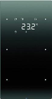 Hager Berker - R.3 Tastsensor bussysteem touch sensor 2v+rtr zw.r3