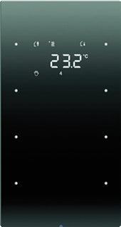 Hager Berker - R.3 Tastsensor bussysteem Touch Sensor 3V+Rtr Zw.R3
