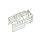 Hager - Weber.fuses Toebeh./onderdelen mespatroonhouder Kabelafdkap Kort Gr.00
