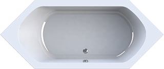 WaveDesign by Wisa - Rodante Bad 180X80 Wit