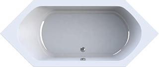 WaveDesign by Wisa - Rodante Bad 200X100 Wit