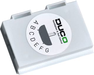 Duco - DucoBox Energy Ruimtehygrostaat Rv Vochtboxsensor