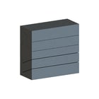 Legrand - VAN GEEL GWO-6 Akoestisch isolatiestuk wandgoot Akoest. Gwo6 Iso 110-130