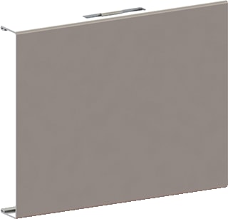 Legrand - VAN GEEL GWO-6 Deksel wandgoot/aansluitzuil T Deksel Gwo6 L=100 W